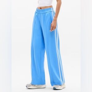 Women's Blue Athleta Track Pants NWOT